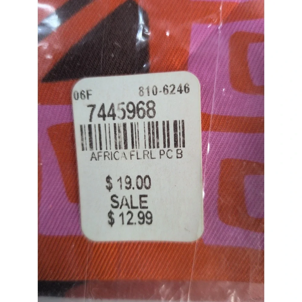 RARE NWT SET 2🩷West Elm Pillow Covers 16x16 Africa Floral Accent Zip Pink Orang